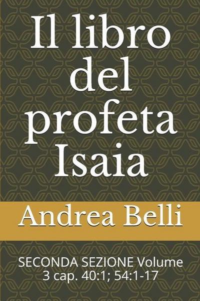 Il libro del profeta Isaia
