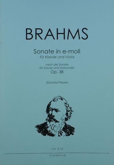 Sonate e-Moll op.38für Viola und Klavier