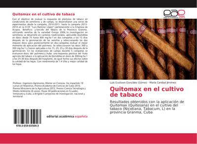 Quitomax en el cultivo de tabaco