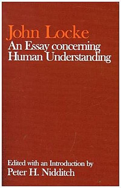 An Essay concerning Human Understanding