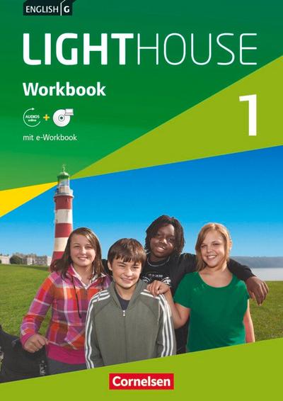 English G LIGHTHOUSE 1: 5. Schuljahr. Workbook mit CD-ROM (e-Workbook) und Audios online