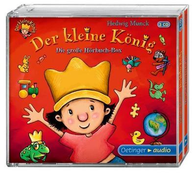 Der kleine König. Die große Hörbuchbox, 3 Audio-CD