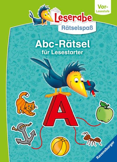 Ravensburger Leserabe Rätselspaß - Abc-Rätsel für Lesestarter ab 5 Jahren - Vor-Lesestufe