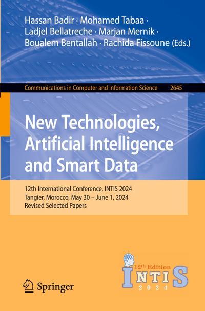 New Technologies, Artificial Intelligence and Smart Data