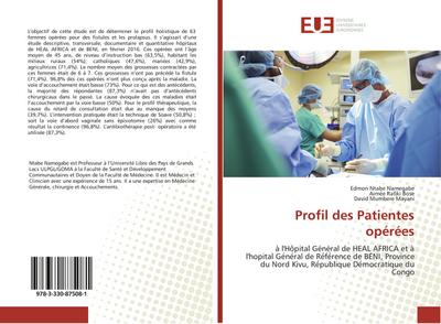 Profil des Patientes opérées