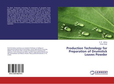 Production Technology for Preparation of Drumstick Leaves Powder