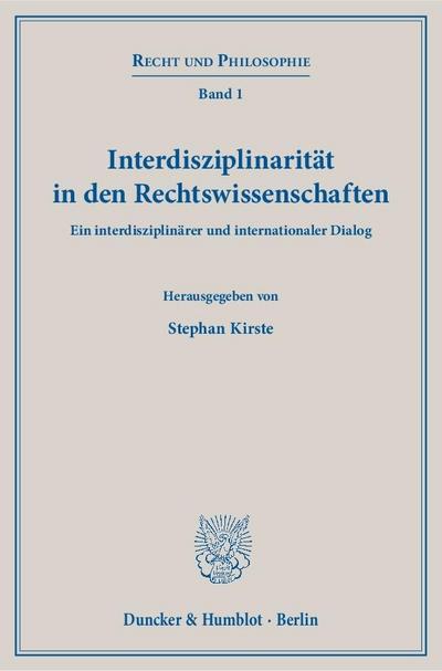 Interdisziplinarität in den Rechtswissenschaften