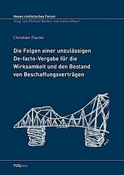 Die Folgen einer unzulässigen De-facto-Vergabe für die Wirksamkeit und den Bestand von Beschaffungsverträgen
