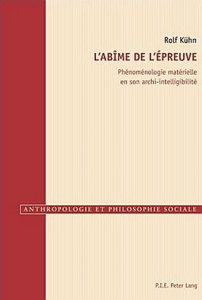 L’abîme de l’épreuve