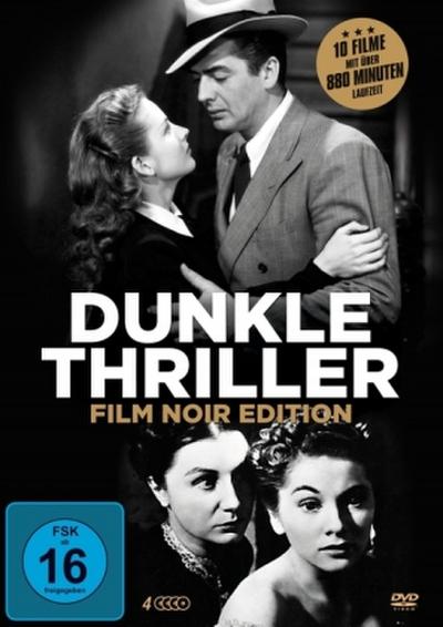Dunkle Thriller - Film Noir Edition, 4 DVD, 4 DVD-Video