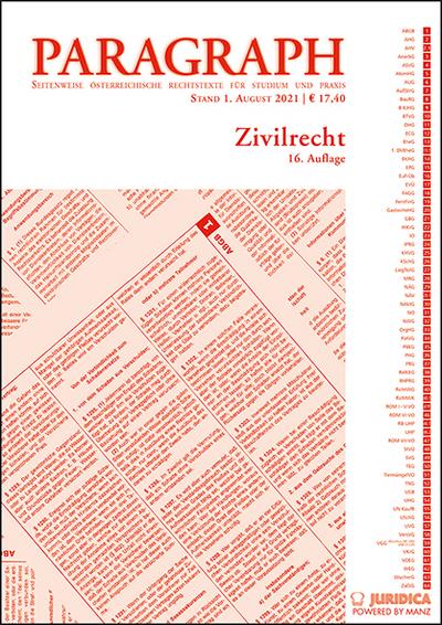 Paragraph - Zivilrecht: 16. Auflage (Edition Juridica)