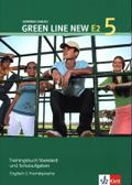 Green Line NEW E2: Trainingsbuch Standard -und Schulaufgaben, Heft mit Audio-CD Band 5: 9. oder 10. Schuljahr