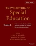 Encyclopedia of Special Education, Volume 2