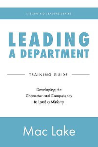 Leading a Department