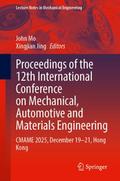 Proceedings of the 12th International Conference on Mechanical, Automotive and Materials Engineering