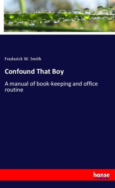 Confound That Boy