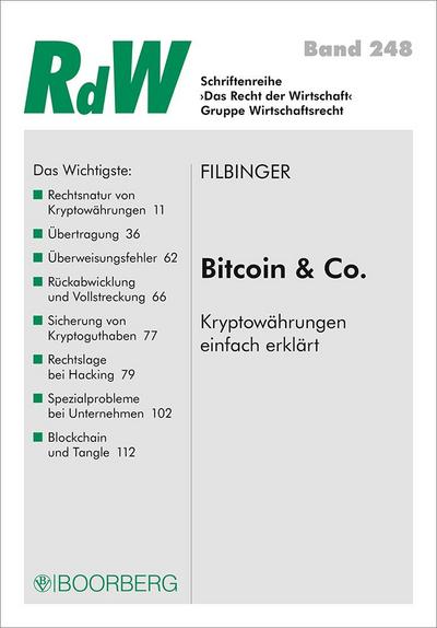 Filbinger, K: Bitcoin & Co