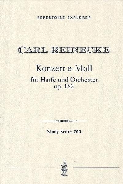 Konzert e-Moll op.182für Harfe und Orchester