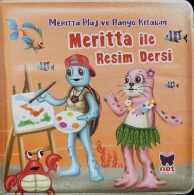 Meritta Ile Resim Dersi - Meritta Plaj ve Banyo Kitabim