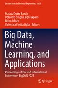 Big Data, Machine Learning, and Applications