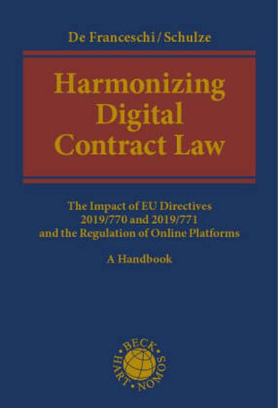 Harmonizing Digital Contract Law