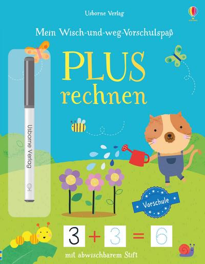 Mein Wisch-und-weg-Vorschulspaß: Plus rechnen