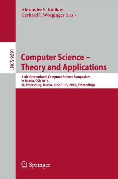 Computer Science ¿ Theory and Applications