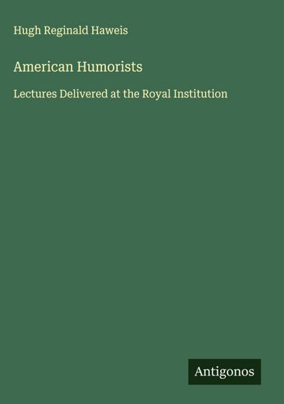 American Humorists