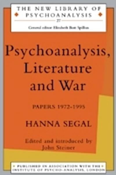 Psychoanalysis, Literature and War