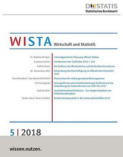 WISTA 5/2018