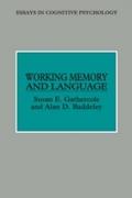 Working Memory and Language
