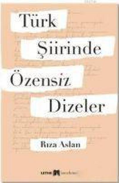 Türk Siirinde Özensiz Dizeler