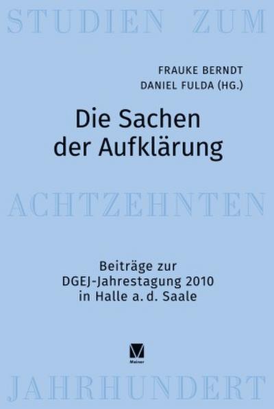 Die Sachen der Aufklärung