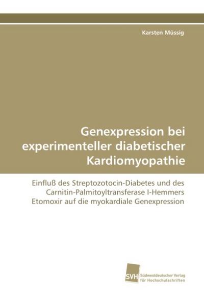Genexpression bei experimenteller diabetischer Kardiomyopathie