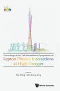 LEPTON PHOTON INTERACTIONS AT HIGH ENERGIES