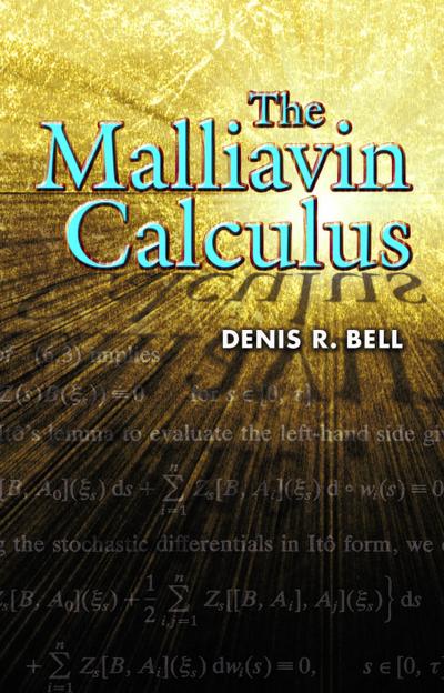 The Malliavin Calculus