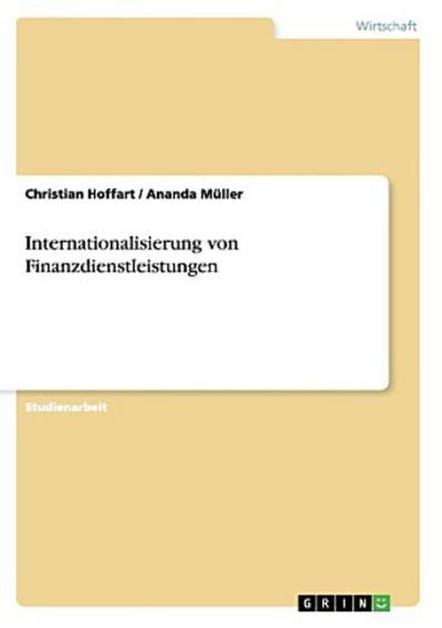 Internationalisierung von Finanzdienstleistungen