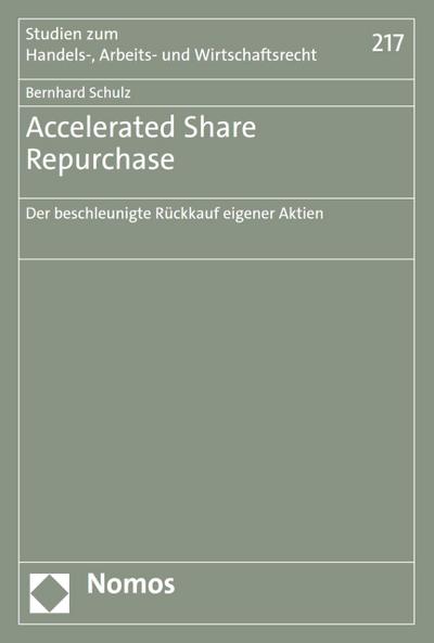 Accelerated Share Repurchase