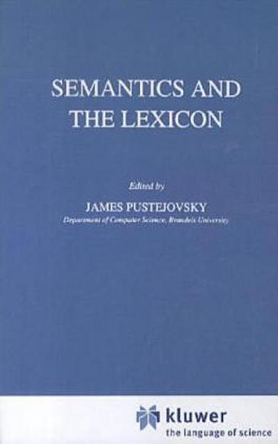 Semantics and the Lexicon