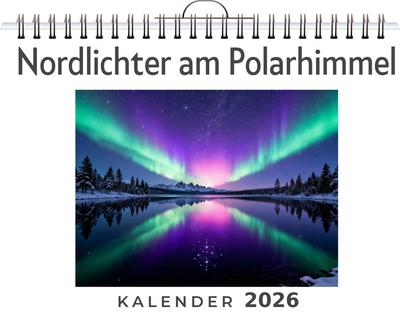 Nordlichter am Polarhimmel