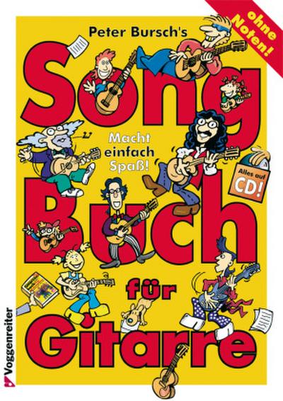 Peter Bursch’s Songbuch für Gitarre, m. Audio-CD