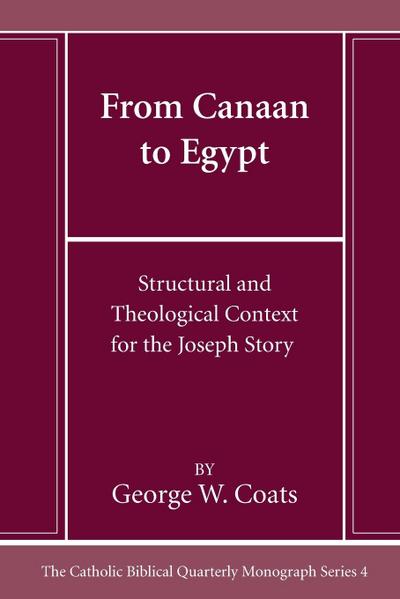 From Canaan to Egypt