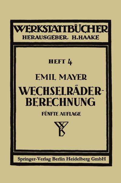 Wechselräderberechnung für Drehbänke unter Berücksichtigung der schwierigen Steigungen