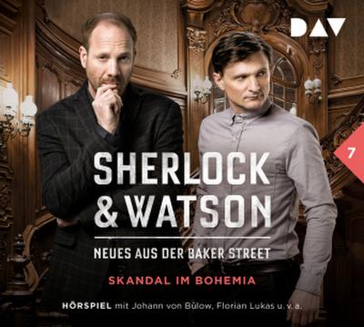 Sherlock & Watson - Neues aus der Baker Street: Skandal im Bohemia (Fall 7), 2 Audio-CD