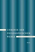 Chronik der philosophischen Werke: Von der Erfindung des Buchdrucks bis ins 20. Jahrhundert