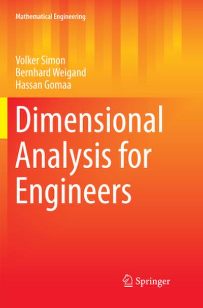 Dimensional Analysis for Engineers