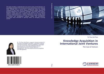Knowledge Acquisition in International Joint Ventures