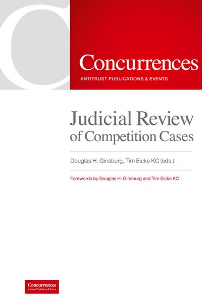 Judicial Review of Competition Cases