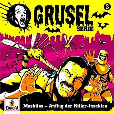 Gruselserie - Moskitos - Anflug der Killer-Insekten,1 Audio-CD