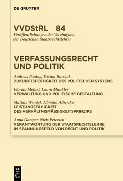 Verfassungsrecht und Politik